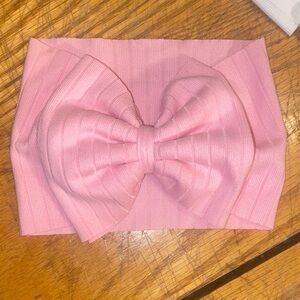 Pink Head-wrap Bow Baby Girl Headband